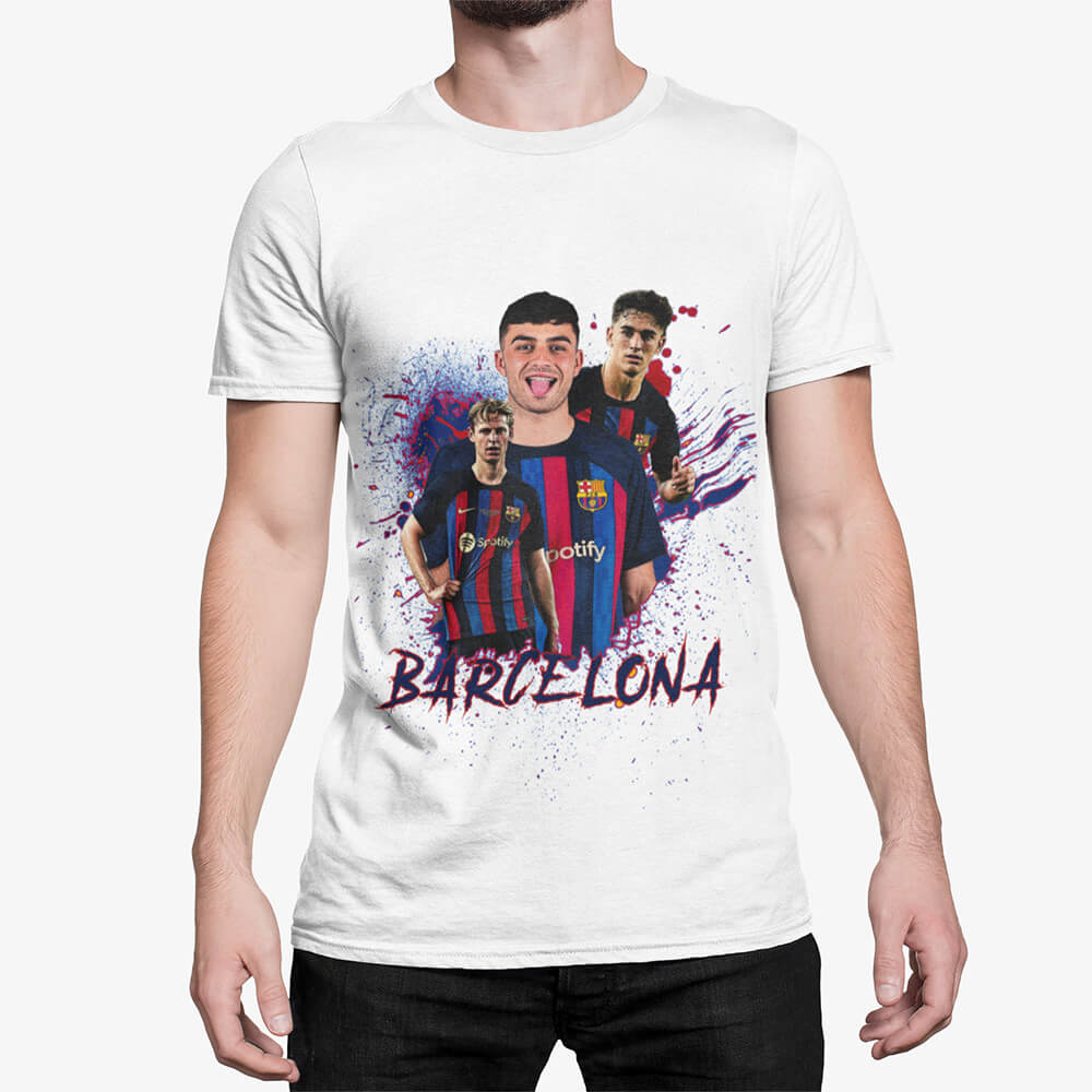 barcelona soccer t shirt